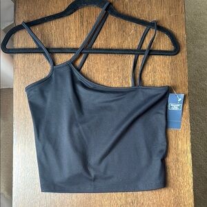 Black NWT Strappy Crop Top